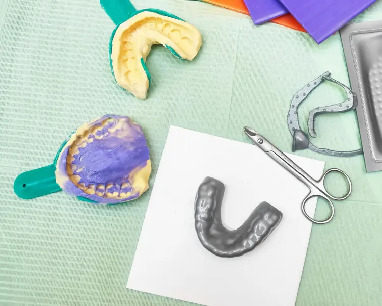 making custom mouthguard